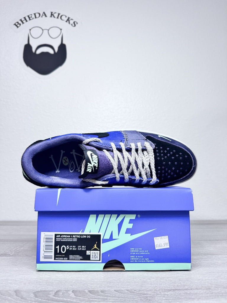 Size 10.5 - Air Jordan 1 Low OG Zion Williamson Voodoo Alternate IH2309-500