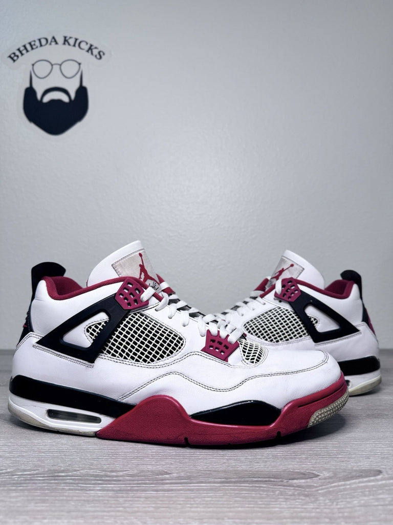 Size 15 - Nike Air Jordan 4 Retro OG Mid Fire Red DC7770-160 2020 Preowned