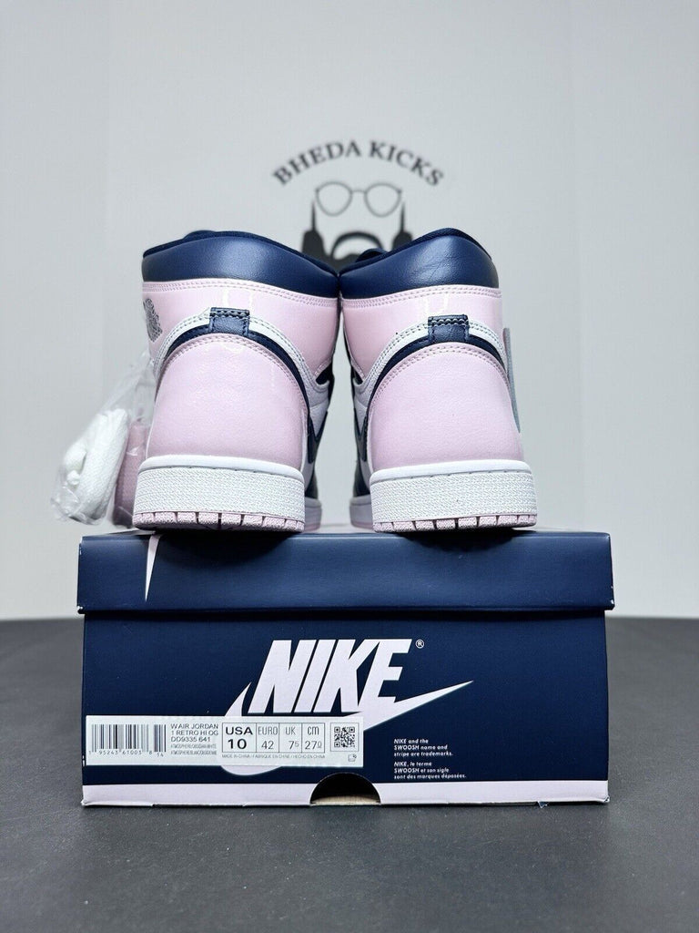 Nike Air Jordan 1 Retro High OG Bubblegum Atmosphere 2021 Women’s Size 10/ 8.5M