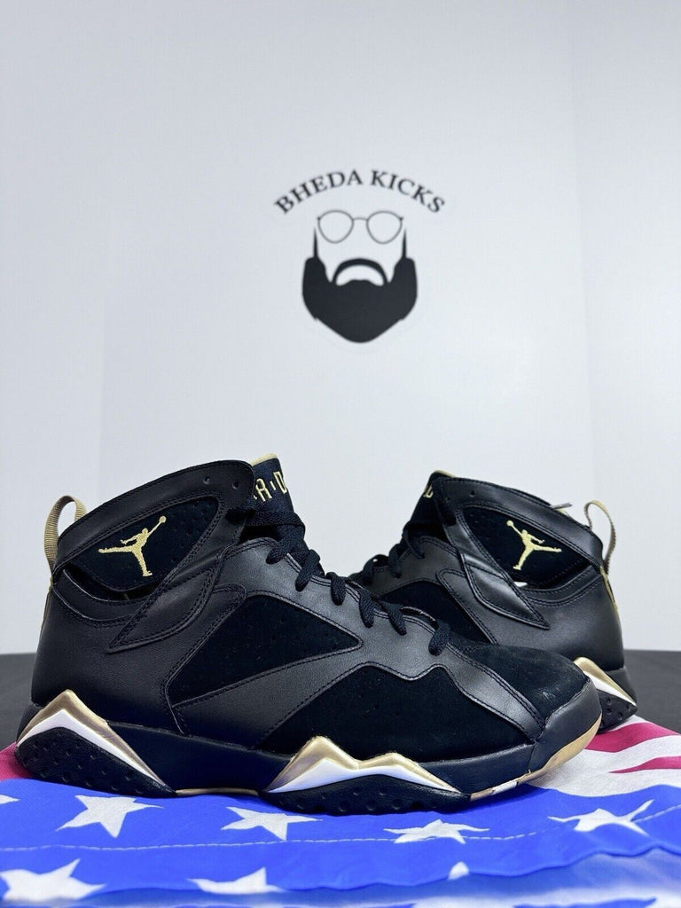 Air Jordan VII 7 Retro Golden Moments Pack GMP 304775-030 Preowned Men Size 13