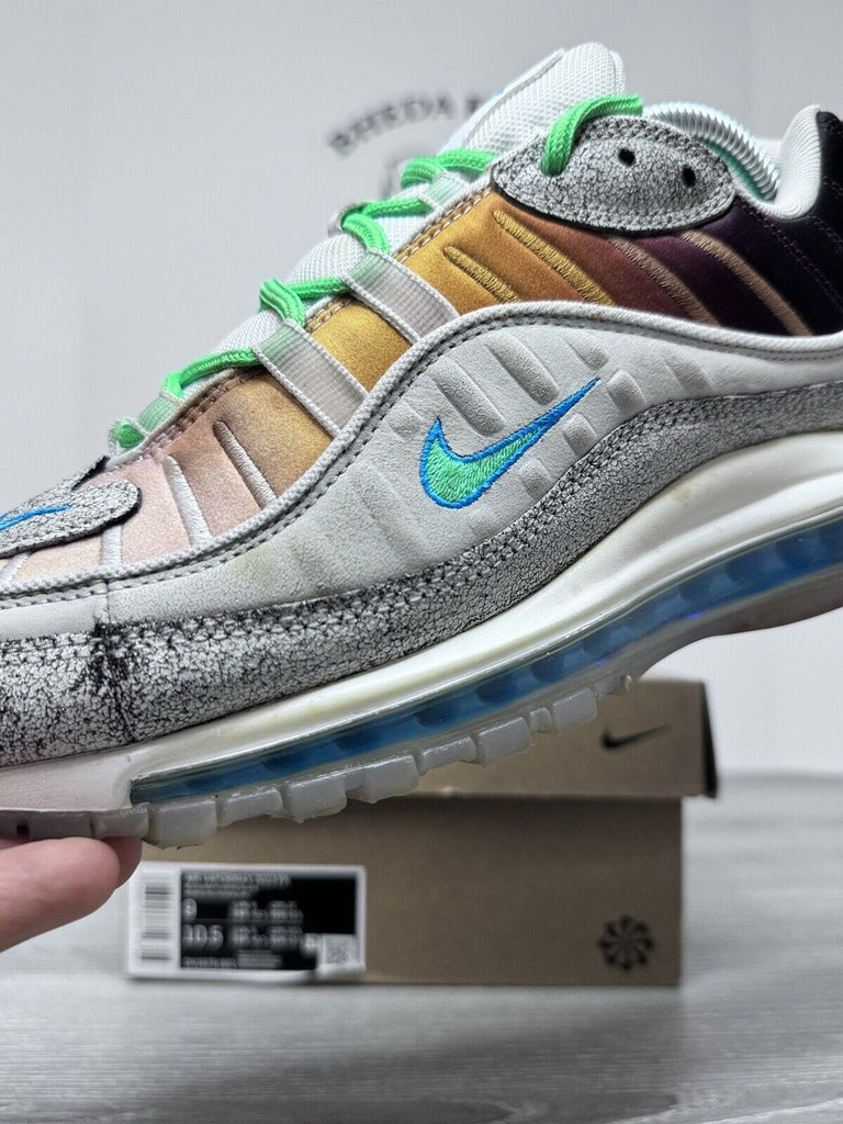 Size 9 - Nike Air Max 98 On Air: NYC La Mezcla CI1502-001 Athletic Sneaker