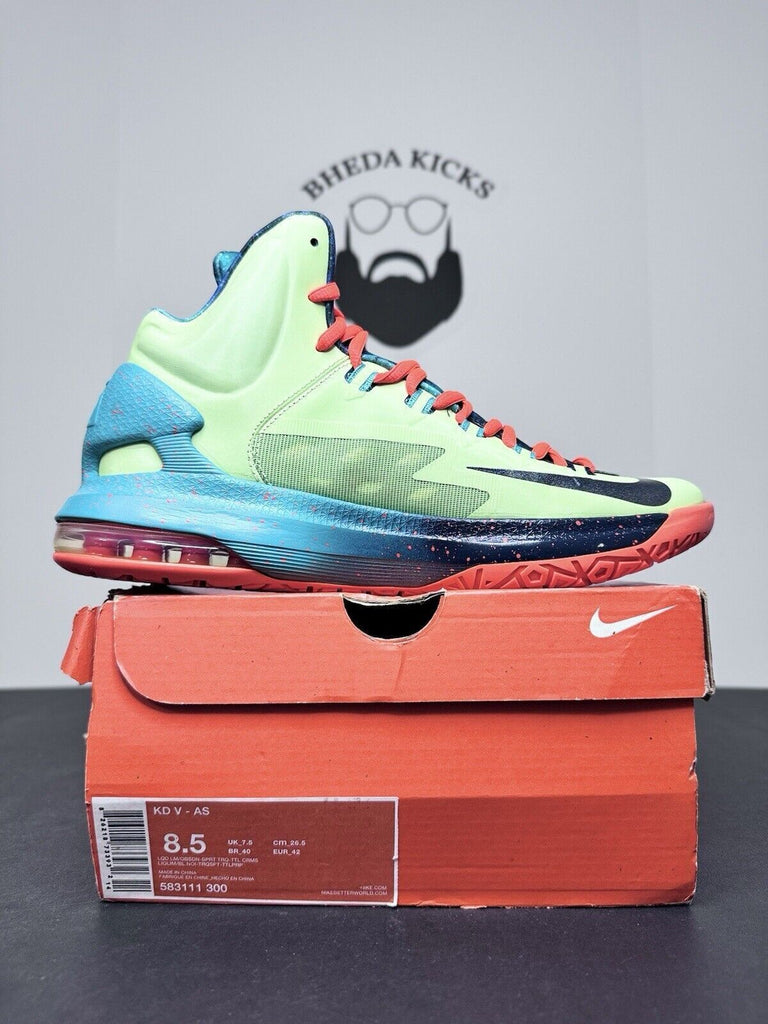 NEW DS Nike KD 5 All-Star Area 72 583111-300 Authentic Rare Men’s Size 8.5