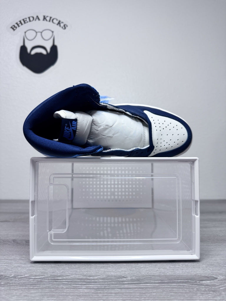 Size 8.5 - Air Jordan 1 Obsidian UNC Men's 555088-140 Brand New