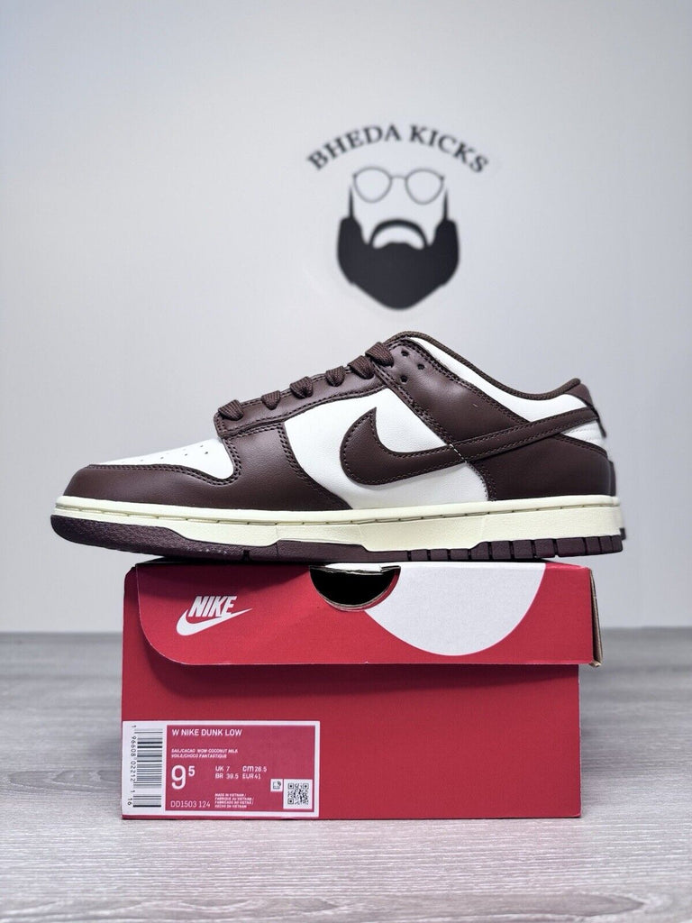 Size 9.5W/8 Men’s - Nike Dunk Low Cacao Wow DD1503-124 Women NEW DS