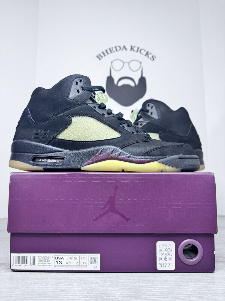 Size 13 - Jordan 5 Retro x A Ma Maniere Mid Dusk FD1330-001 WORN ONCE