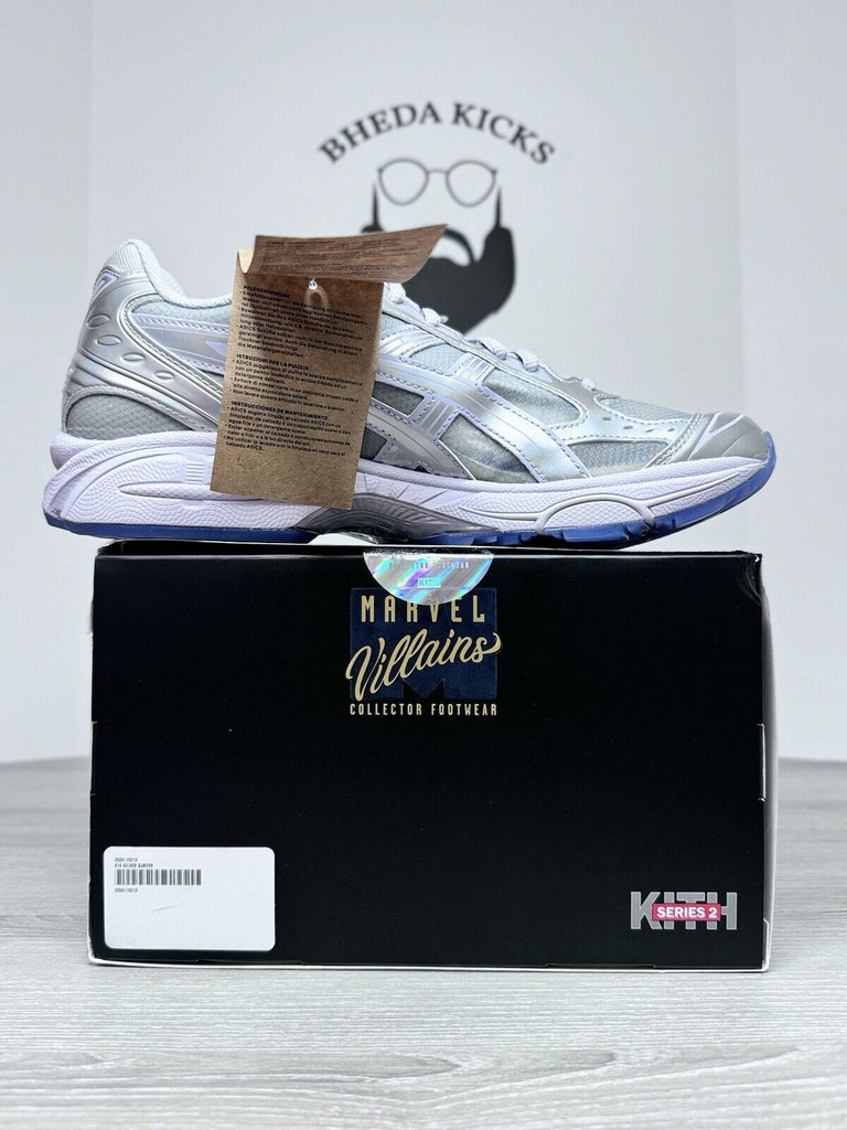 Size 10 - ASICS Gel-Kayano 14 Kith Marvel Villains Silver Surfer NO COMIC NEW DS