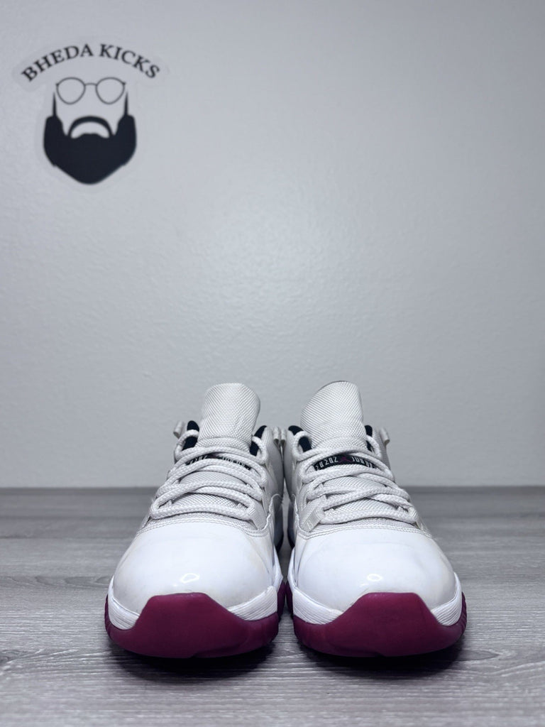 Size 8 - Nike Air Jordan 11 Retro Low Cherry Bottom 2012 528895-101 Red White