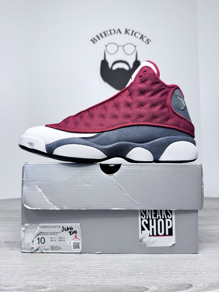 Size 10 - Jordan 13 Red Flint White DJ5982-600 Preowned Authentic