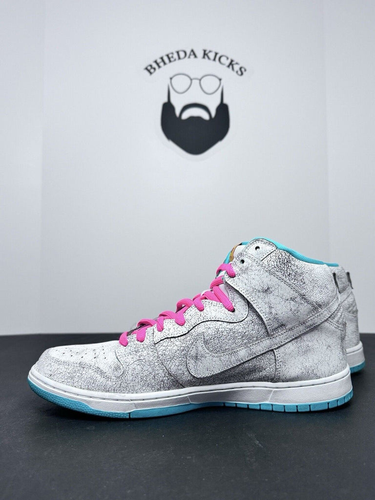 Nike SB Dunk High Flamingo 313171-117 Preowned Authentic Og Men’s Size 13