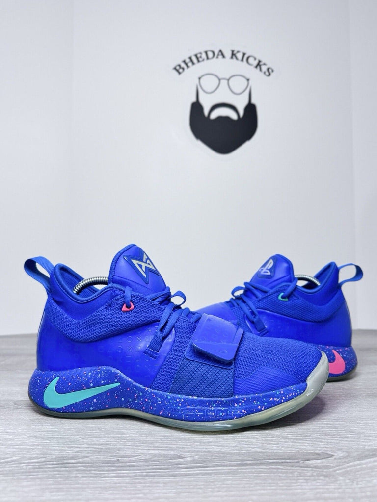 Size 8.5 - Nike Mens PG 2.5 x PlayStation 2018 Paul George Blue BQ8388-900