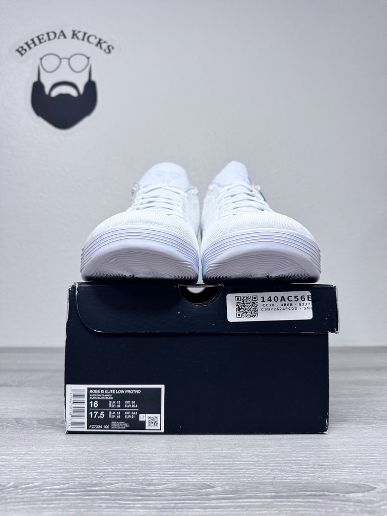 Size 16 - Nike Kobe 9 Elite Low Protro "Halo" Basketball Shoes FZ7334-100 New