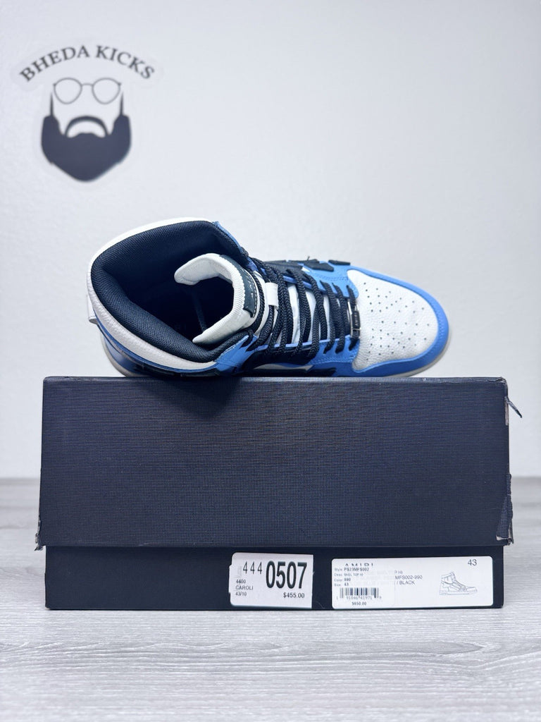 Size 43 EU/10 US - Amiri Skel Top Hi Carolina Blue Sneakers Men’s Authentic