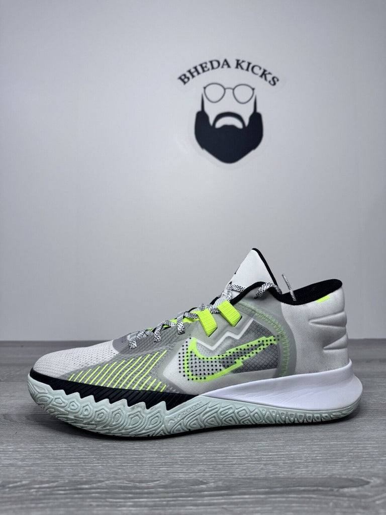 Size 13 - Nike Kyrie Flytrap 5 “Volt” Basketball Shoes CZ4100-101 White Black