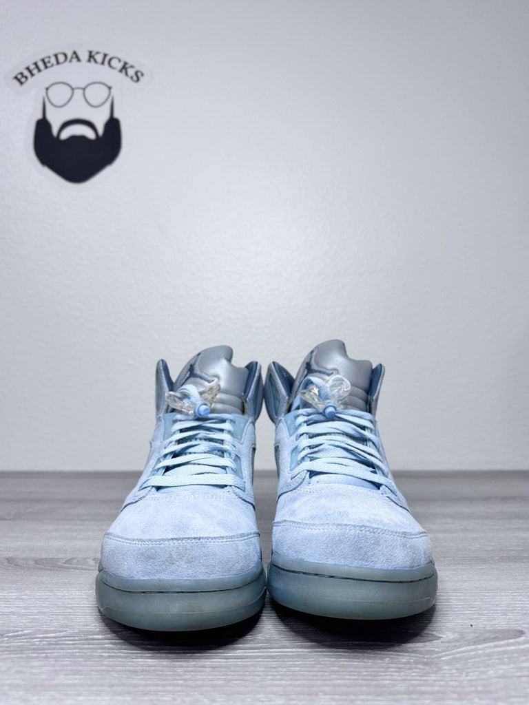 Size 11 Women’s / 9.5 M - Jordan 5 Retro Bluebird Shoes DD9336-400 Nike Sneakers