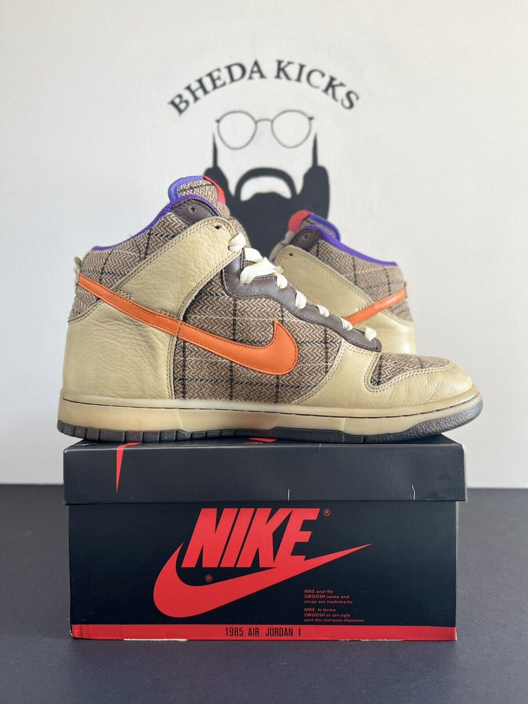 2007 Nike Dunk High Pro SB Premium Size 10.5  Rare Og Preowned Vintage 312786283