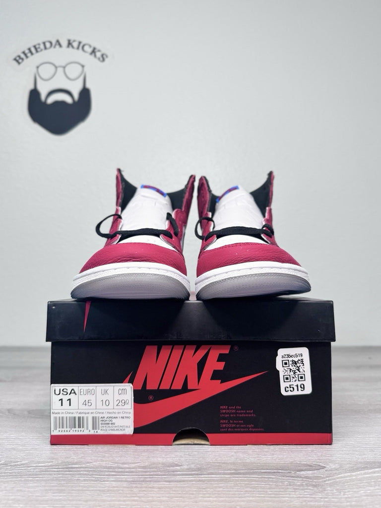 Size 11 - Jordan 1 Retro OG Marvel High Origin Story (Spider-man) 555088-602 NEW