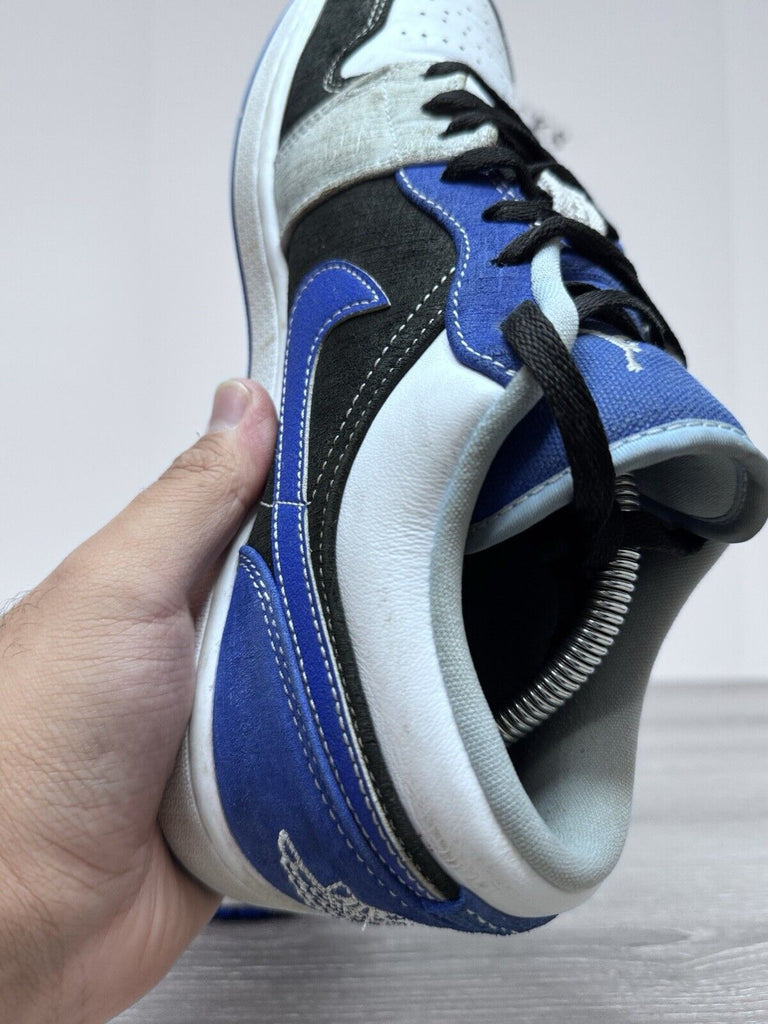 Size 11.5 - Air Jordan 1 SE Low Racer Blue Preowned Authentic DH0206-400