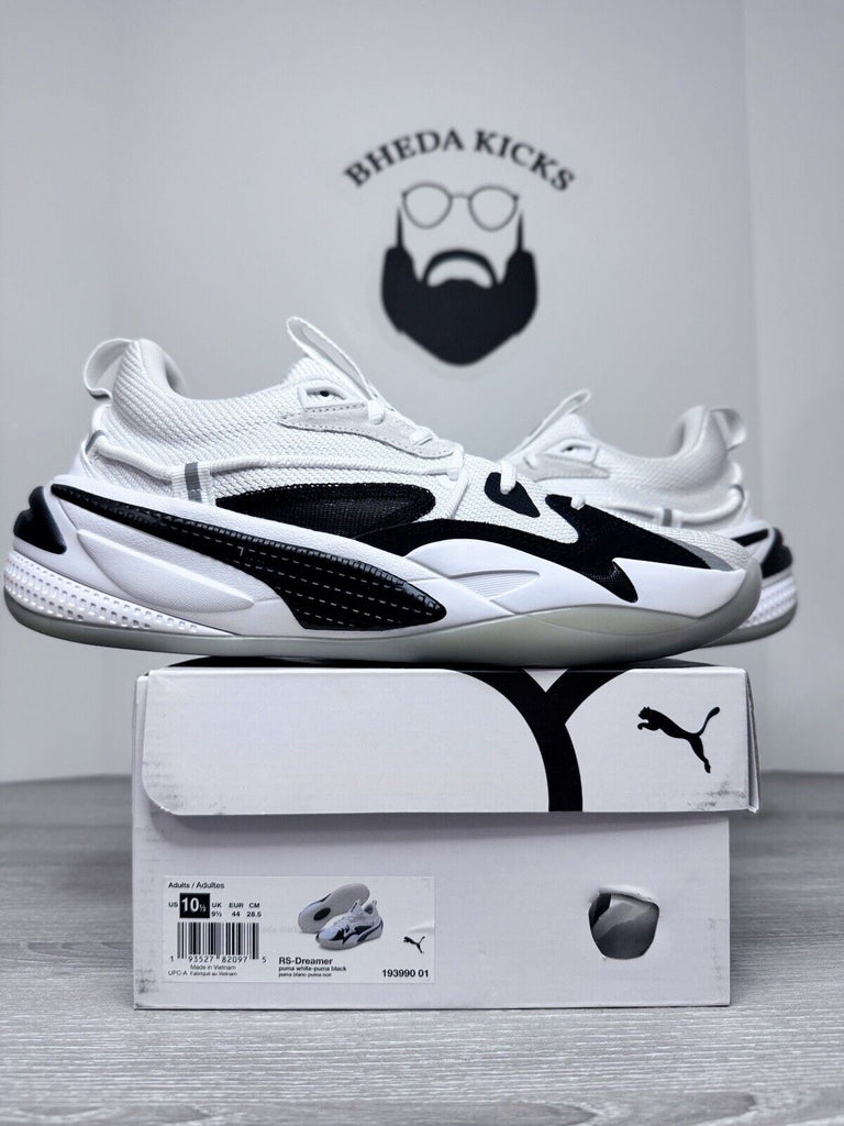 Size 10.5 - PUMA RS-Dreamer x J. Cole Ebony and Ivory Preowned 193990-01