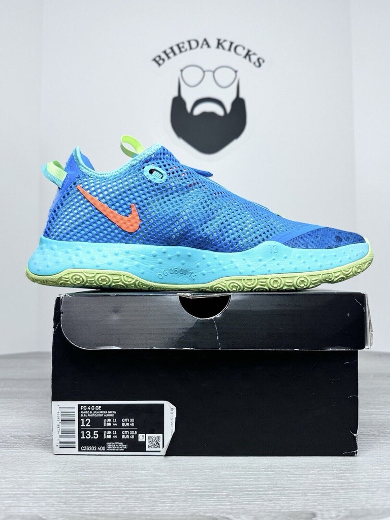 Size 12 - Nike PG 4 x NBA 2K20 Gatorade 2K Gamer Exclusive CZ6202-400