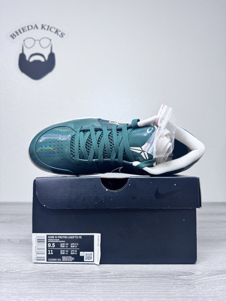Size 9.5 - Nike Zoom Kobe 4 Protro x Undefeated Milwaukee Bucks (CQ3869-301) New