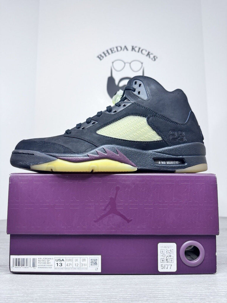 Size 13 - Jordan 5 Retro x A Ma Maniere Mid Dusk FD1330-001 WORN ONCE