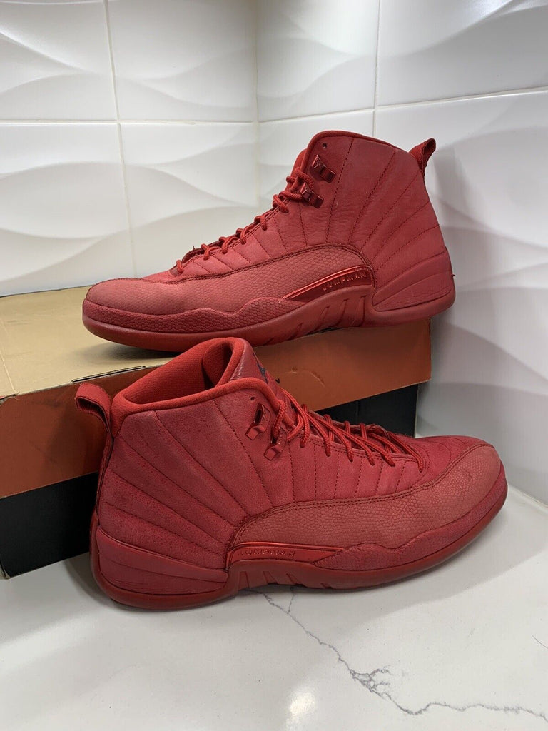 Air Jordan Retro 12 Gym Red Suede Year 2018 130690-601 Size 11.5