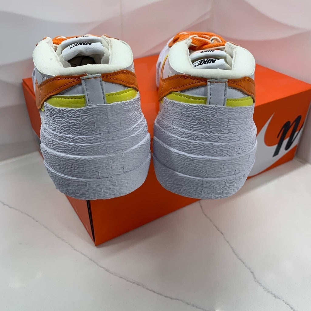 ⚡Nike Blazer Low x sacai Magma Orange DD1877-100 In hand Ready To SHIP