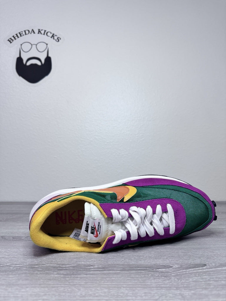 Size 15 - Nike x Sacai LDWaffle 'Pine Green' BV0073-301 Authentic NEW DS