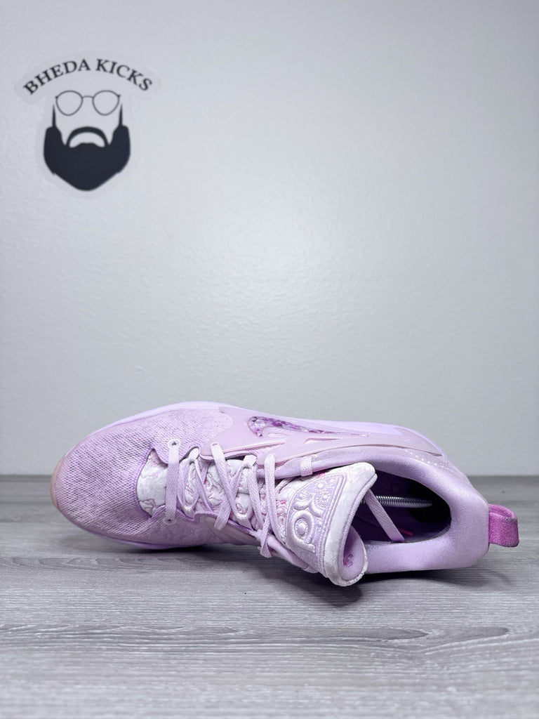 Size 15 - Nike KD15 NRG Low Aunt Pearl Pink Basketball Shoes DQ3851-600 Men