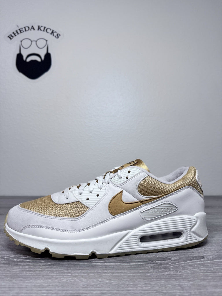 Size 15 - Nike ID Air Max 90 'Nike By You' Bred Black Red CT3621-991 Preowned