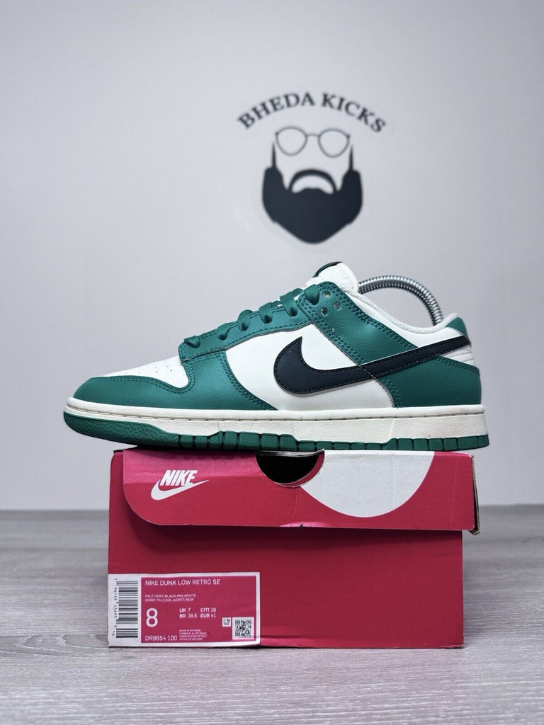 Size 8 - Nike Dunk Low SE Lottery Pack Malachite Preowned DR9654-100 Og