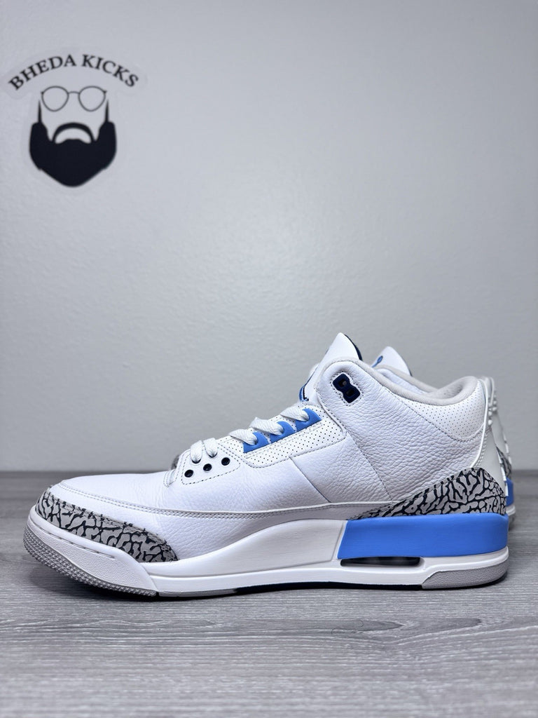 Size 16 - Nike Air Jordan 3 UNC White Blue Grey North Carolina CT8532-104