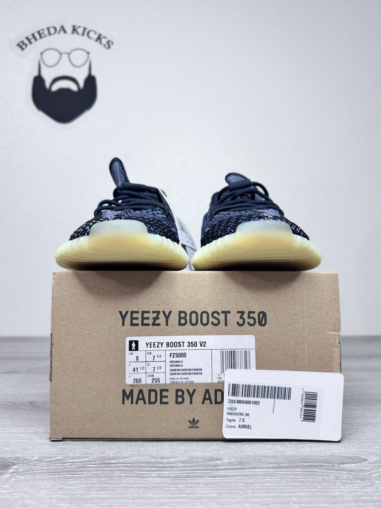 Size 8 - Adidas Yeezy Boost 350 V2 Carbon FZ5000 Authentic Brand New