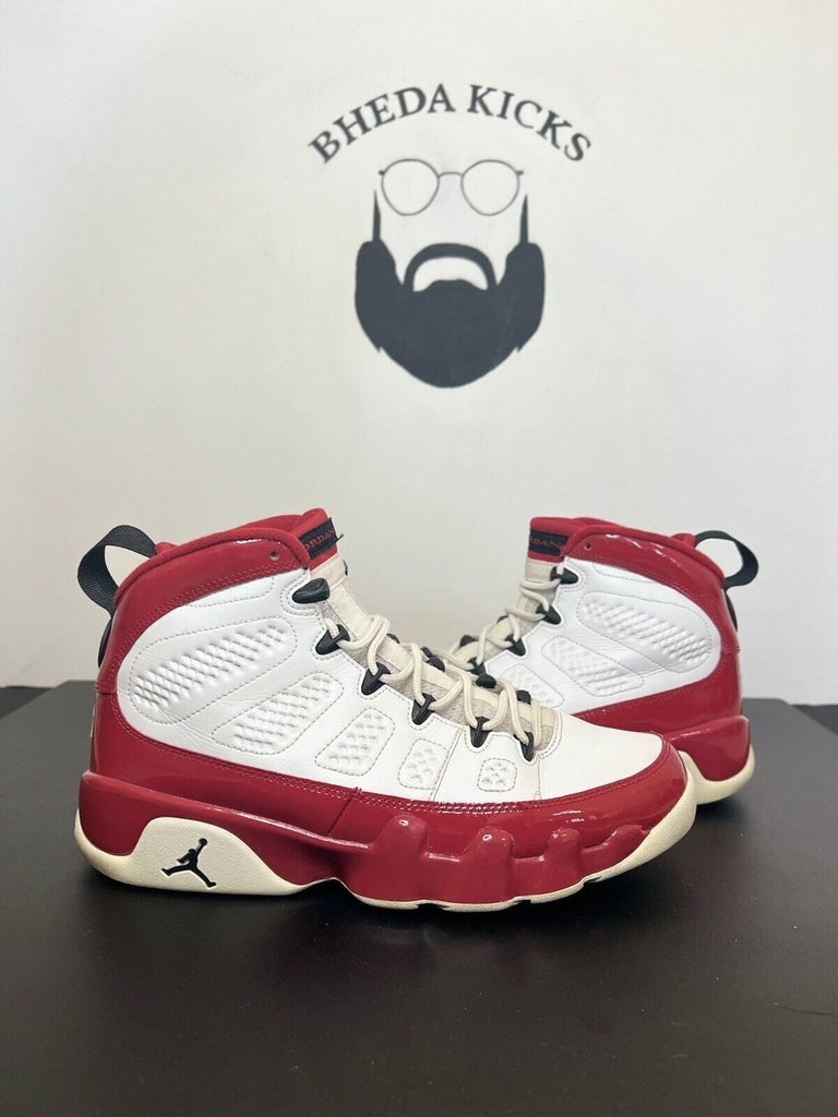 Nike Air Jordan 9 Retro Gym Red 302370–160 OG IX Cherry Bred Preowned Size 9