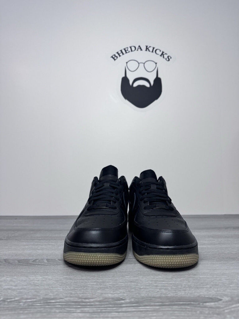 Size 12 - Nike Air Force 1 '07 Black Gum  (DZ4404-001) Preowned Authentic