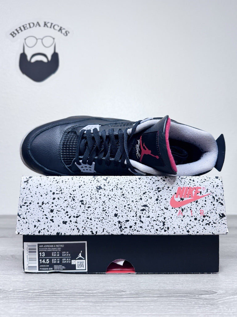 Size 13 - Air Jordan 4 Retro Bred Reimagined FV5029-006 Preowned