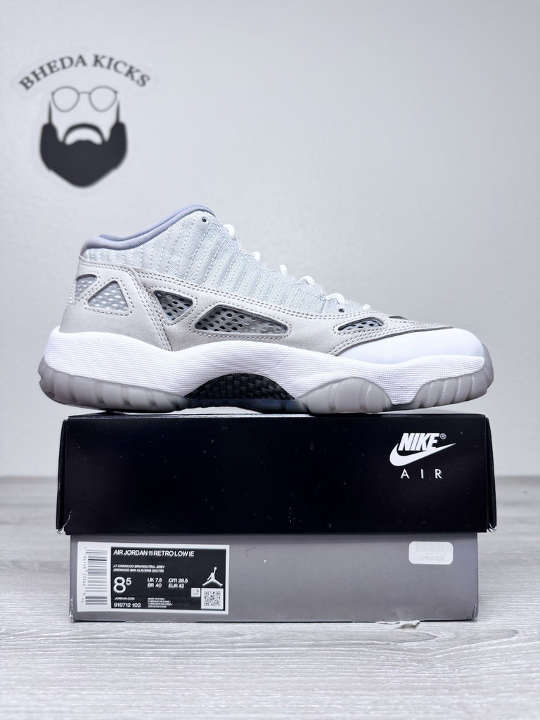 Size 8.5 - Air Jordan 11 Retro Low IE Light Orewood Brown White 919712-102
