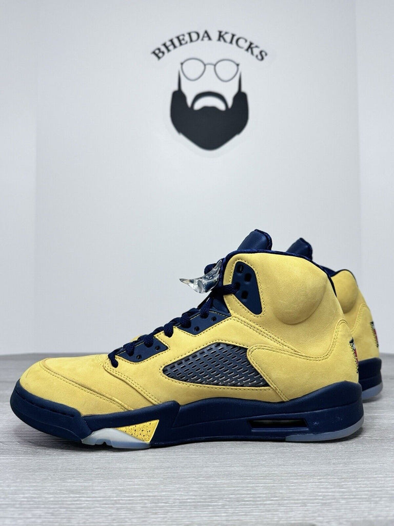 Size 11.5 - Air Jordan 5 Retro SE Michigan CQ9541-704 Authentic NEW DS