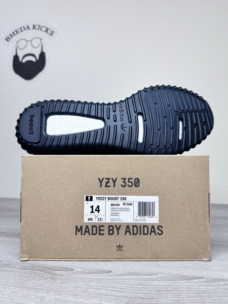 Size 14 - adidas Yeezy 350 Boost Pirate Black 2023 BB5350 Brand New