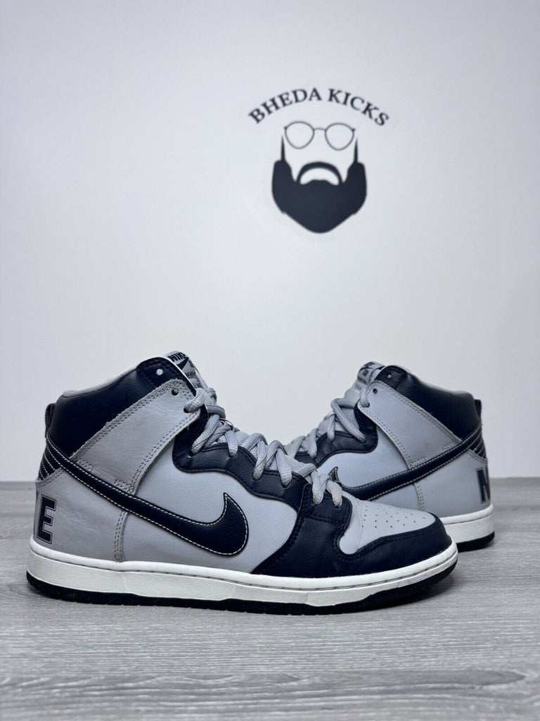 Size 10.5 - 2014 Nike Dunk Premium SB High Georgetown 313171-440 Rivalry Pack