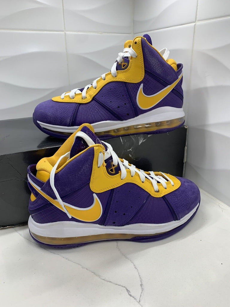 2020 Nike LeBron 8 QS "Lakers" Size 8.5 (3375) DC8380-500