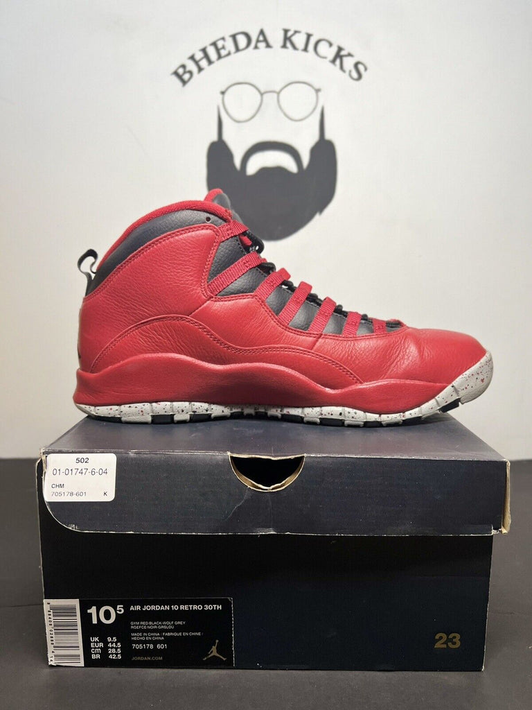 Nike Air Jordan 10 Retro Bulls Over Broadway size 10.5 OG X 705178–601 Sneakers