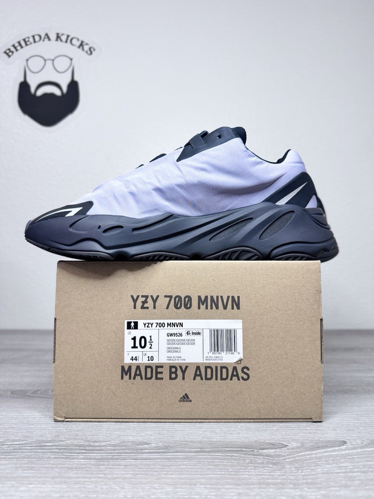 Size 10.5 - adidas Yeezy Boost 700 MNVN Geode GW9526 Authentic Og Worn Once