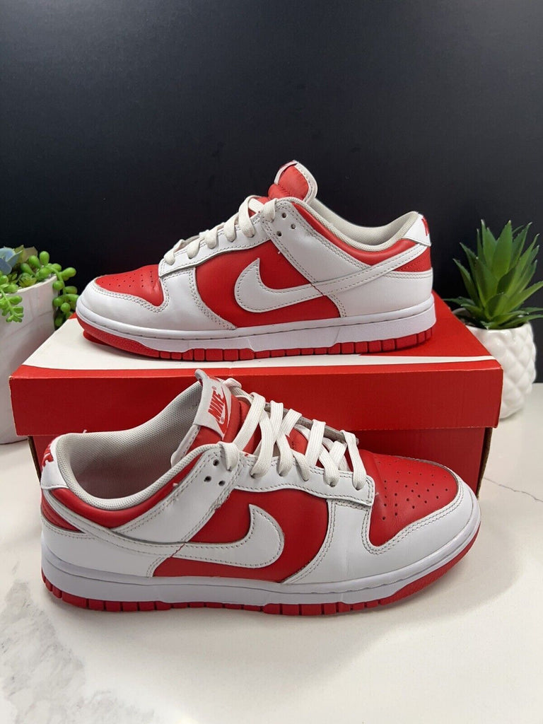 Nike Dunk Low Retro Championship Red Size 8 DD1391-600