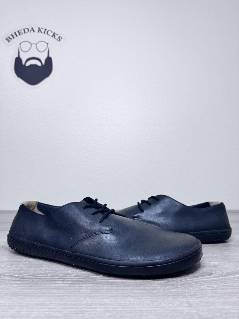Size 49EU/15 US - Vivobarefoot Ra Black Leather Minimalist Zero Drop Shoe