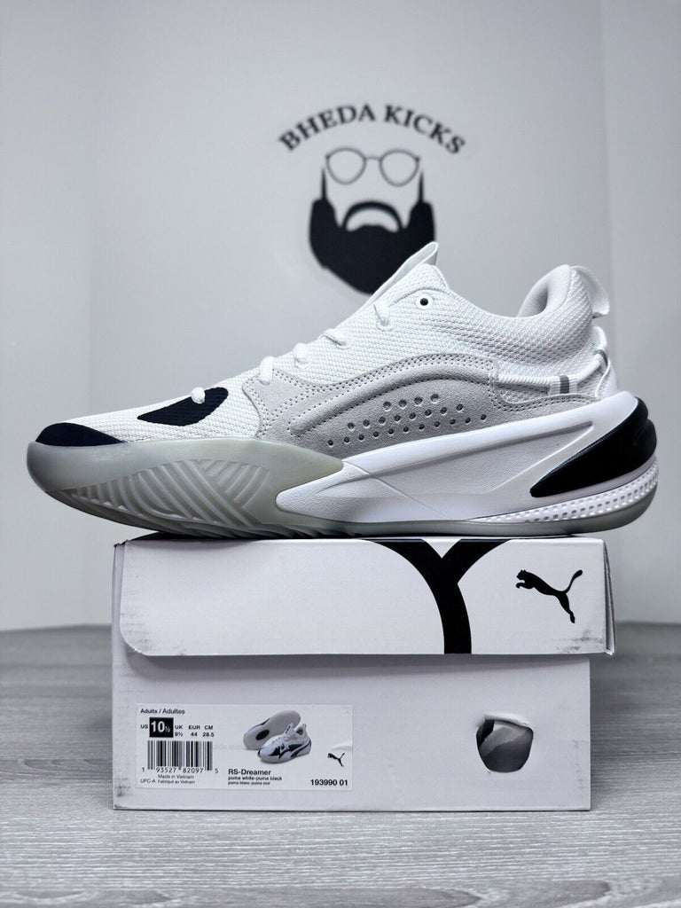 Size 10.5 - PUMA RS-Dreamer x J. Cole Ebony and Ivory Preowned 193990-01