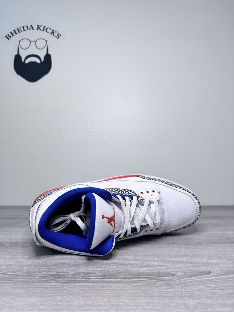 Size 16 - Air Jordan 3 Retro Knicks 136064-148 Preowned Authentic Rare