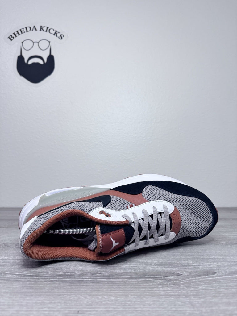 Size 15 - Texas Longhorns Nike College Air Max SYSTM Running Shoes DZ7745-001