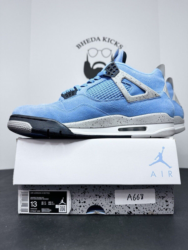 Air Jordan 4 SE University Blue CT8527-400 Preowned Og Rare MJ Men’s Size 13