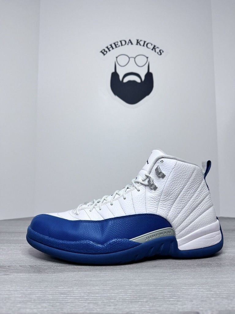 Size 15 - 2016 Nike Air Jordan 12 XII Retro French Blue 13690-113 Preowned